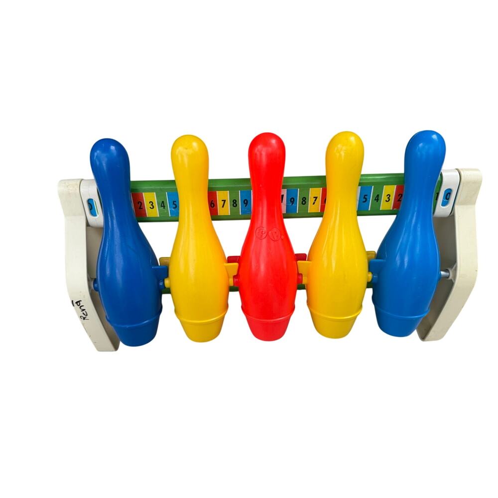 Vintage 1973 Fisher-Price Bowling Toy (Model 100) (No Ball)